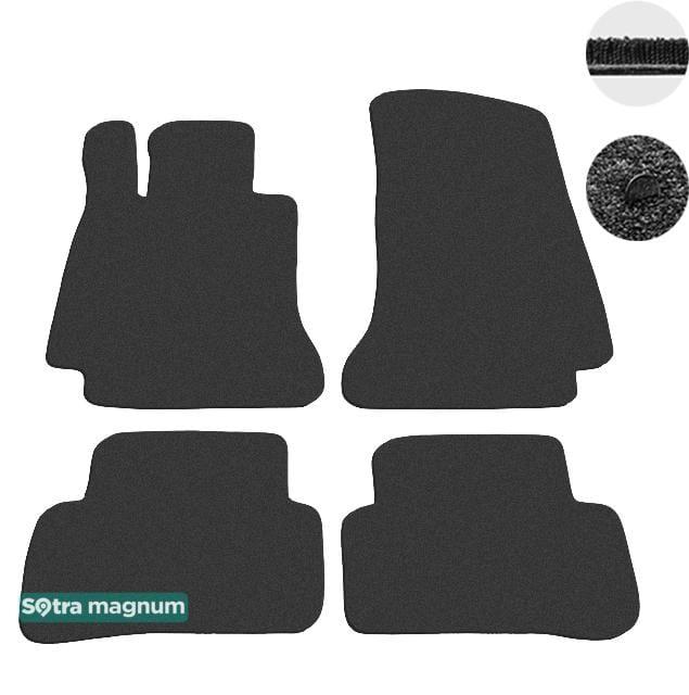 Sotra 08550-MG15-BLACK Interior mats Sotra two-layer black for Mercedes C-class (2014-), set 08550MG15BLACK: Buy near me in Poland at 2407.PL - Good price!