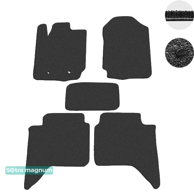 Sotra 08551-MG15-BLACK Interior mats Sotra two-layer black for Ford Ranger (2012-), set 08551MG15BLACK: Buy near me in Poland at 2407.PL - Good price!