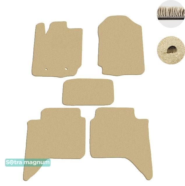 Sotra 08551-MG20-BEIGE Interior mats Sotra two-layer beige for Ford Ranger (2012-), set 08551MG20BEIGE: Buy near me in Poland at 2407.PL - Good price!