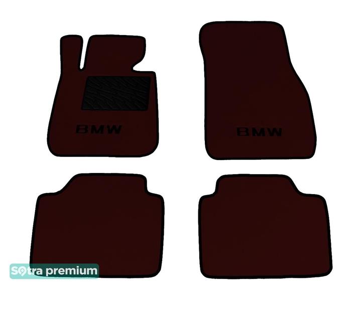 Sotra 08556-CH-CHOCO Interior mats Sotra two-layer brown for BMW 3-series (2012-), set 08556CHCHOCO: Buy near me in Poland at 2407.PL - Good price!