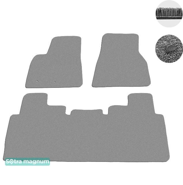Sotra 08562-MG20-GREY Interior mats Sotra two-layer gray for Tesla Model s (2012-2014), set 08562MG20GREY: Buy near me in Poland at 2407.PL - Good price!