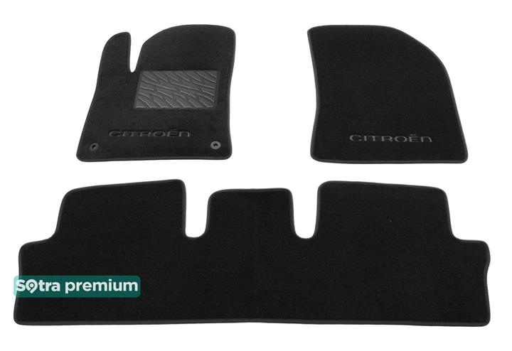 Sotra 08581-CH-BLACK Interior mats Sotra two-layer black for Citroen C4 picasso (2013-), set 08581CHBLACK: Buy near me in Poland at 2407.PL - Good price!