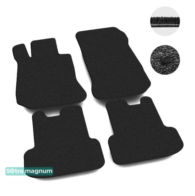 Sotra 08582-MG15-BLACK Interior mats Sotra two-layer black for Mercedes E-class (2009-2016), set 08582MG15BLACK: Buy near me at 2407.PL in Poland at an Affordable price!