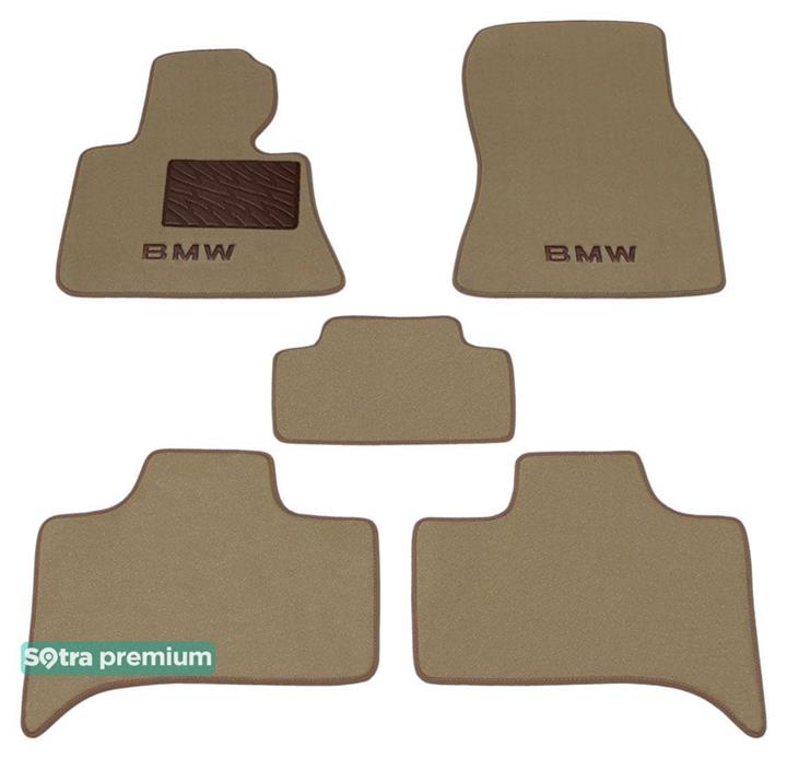 Sotra 08588-CH-BEIGE Interior mats Sotra two-layer beige for BMW X5 (1999-2006), set 08588CHBEIGE: Buy near me in Poland at 2407.PL - Good price!