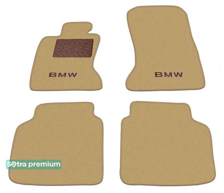 Sotra 08595-CH-BEIGE Interior mats Sotra two-layer beige for BMW 7-series (2009-2015), set 08595CHBEIGE: Buy near me in Poland at 2407.PL - Good price!