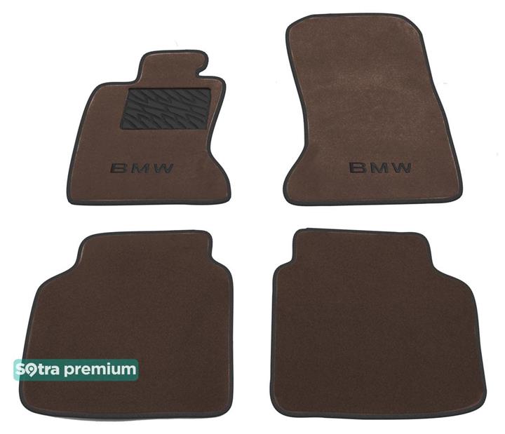 Sotra 08595-CH-CHOCO Interior mats Sotra two-layer brown for BMW 7-series (2009-2015), set 08595CHCHOCO: Buy near me in Poland at 2407.PL - Good price!