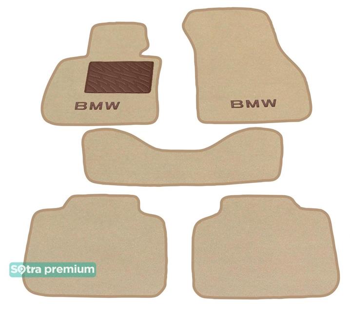 Sotra 08599-CH-BEIGE Interior mats Sotra two-layer beige for BMW X1 (2015-), set 08599CHBEIGE: Buy near me in Poland at 2407.PL - Good price!