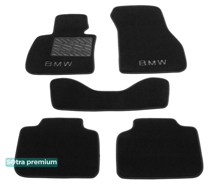 Sotra 08599-CH-BLACK Interior mats Sotra two-layer black for BMW X1 (2015-), set 08599CHBLACK: Buy near me in Poland at 2407.PL - Good price!