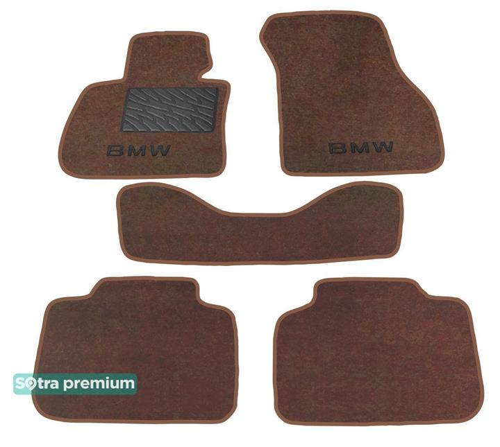 Sotra 08599-CH-CHOCO Interior mats Sotra two-layer brown for BMW X1 (2015-), set 08599CHCHOCO: Buy near me in Poland at 2407.PL - Good price!