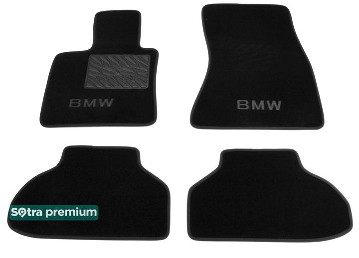 Sotra 08603-CH-BLACK Interior mats Sotra two-layer black for BMW X6 (2015-), set 08603CHBLACK: Buy near me in Poland at 2407.PL - Good price!