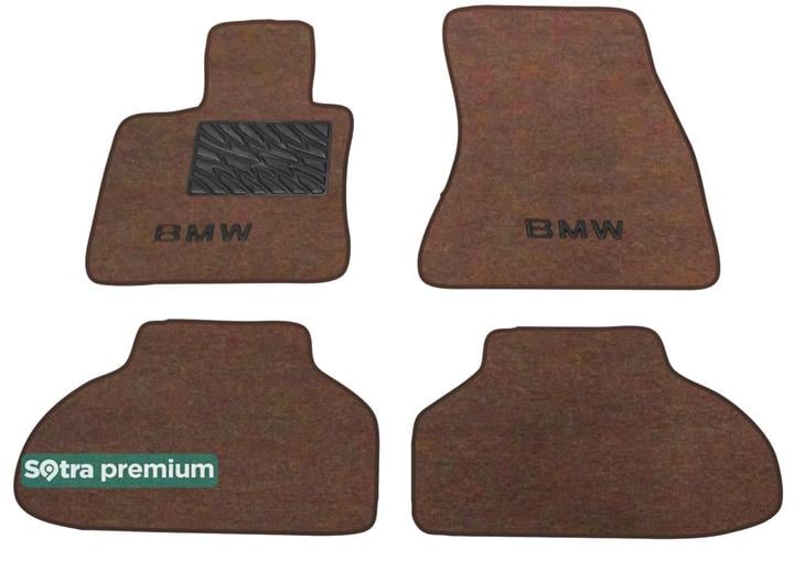 Sotra 08603-CH-CHOCO Interior mats Sotra two-layer brown for BMW X6 (2015-), set 08603CHCHOCO: Buy near me in Poland at 2407.PL - Good price!