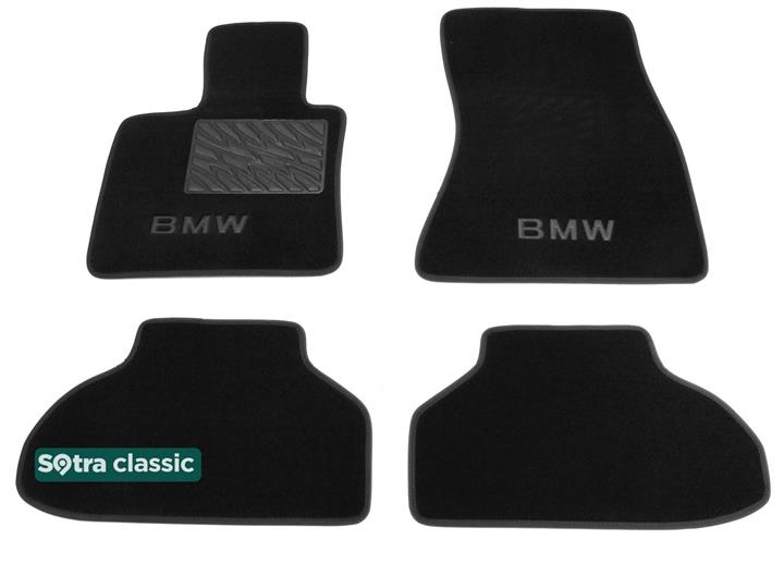 Sotra 08603-GD-BLACK Interior mats Sotra two-layer black for BMW X6 (2015-), set 08603GDBLACK: Buy near me in Poland at 2407.PL - Good price!