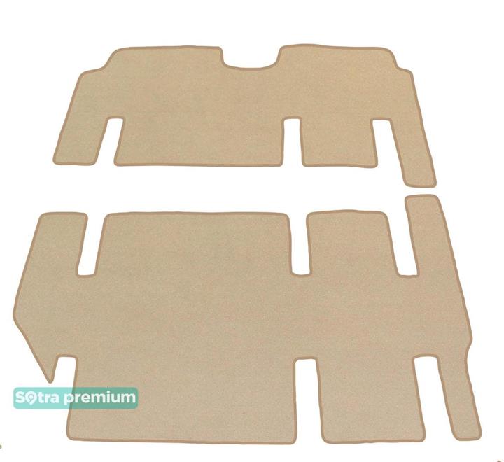 Sotra 08606-5-CH-BEIGE Interior mats Sotra two-layer beige for Mercedes Viano (2003-2014), set 086065CHBEIGE: Buy near me in Poland at 2407.PL - Good price!