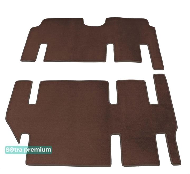 Sotra 08606-5-CH-CHOCO Interior mats Sotra two-layer brown for Mercedes Viano (2003-2014), set 086065CHCHOCO: Buy near me in Poland at 2407.PL - Good price!