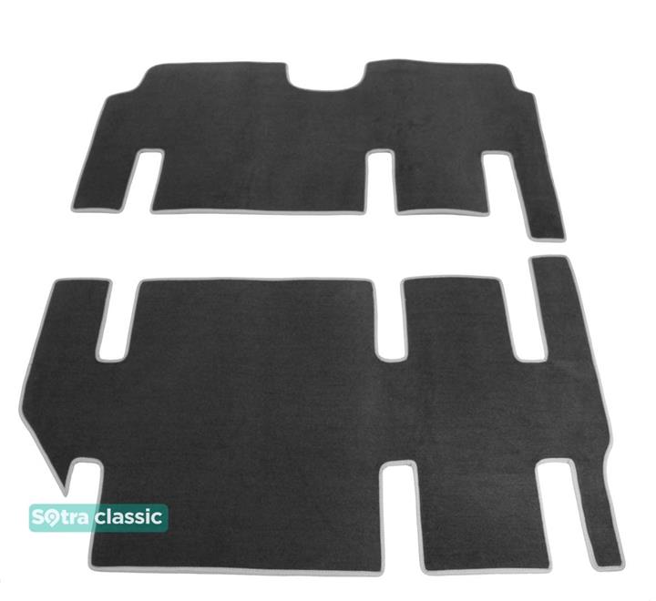 Sotra 08606-5-GD-GREY Interior mats Sotra two-layer gray for Mercedes Viano (2003-2014), set 086065GDGREY: Buy near me in Poland at 2407.PL - Good price!