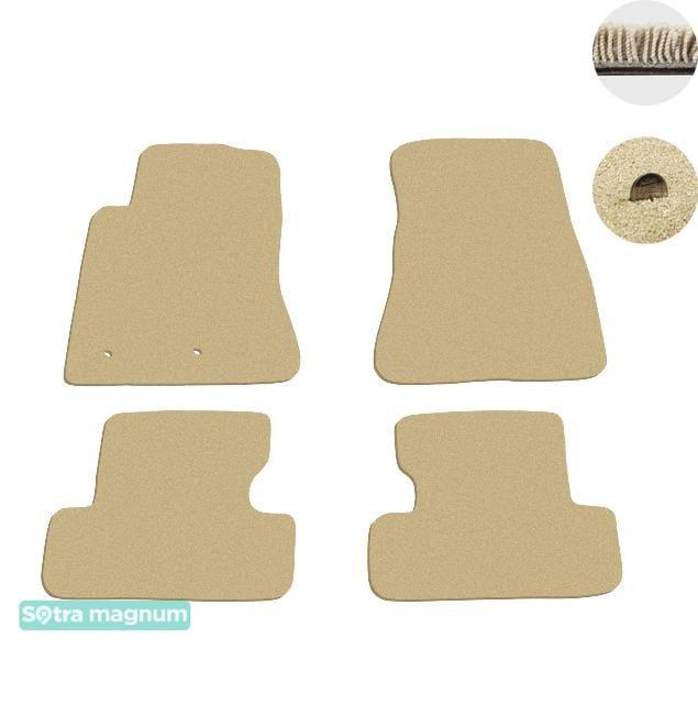 Sotra 08615-MG20-BEIGE Interior mats Sotra two-layer beige for Ford Mustang (2015-), set 08615MG20BEIGE: Buy near me in Poland at 2407.PL - Good price!