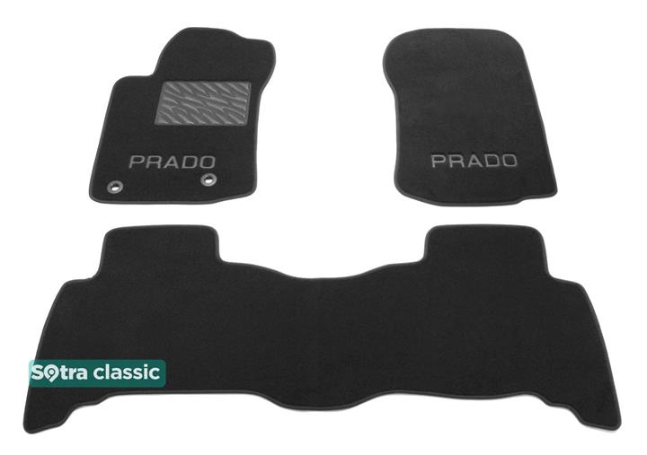 Sotra 08620-GD-GREY Interior mats Sotra two-layer gray for Toyota Land cruiser prado (2009-), set 08620GDGREY: Buy near me in Poland at 2407.PL - Good price!