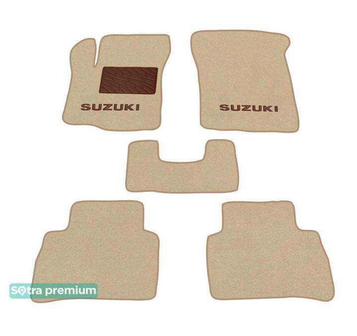 Sotra 08637-CH-BEIGE Interior mats Sotra two-layer beige for Suzuki Vitara (2015-), set 08637CHBEIGE: Buy near me in Poland at 2407.PL - Good price!