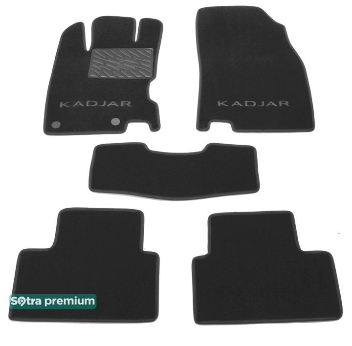 Sotra 08642-CH-GREY Interior mats Sotra two-layer gray for Renault Kadjar (2017-), set 08642CHGREY: Buy near me at 2407.PL in Poland at an Affordable price!