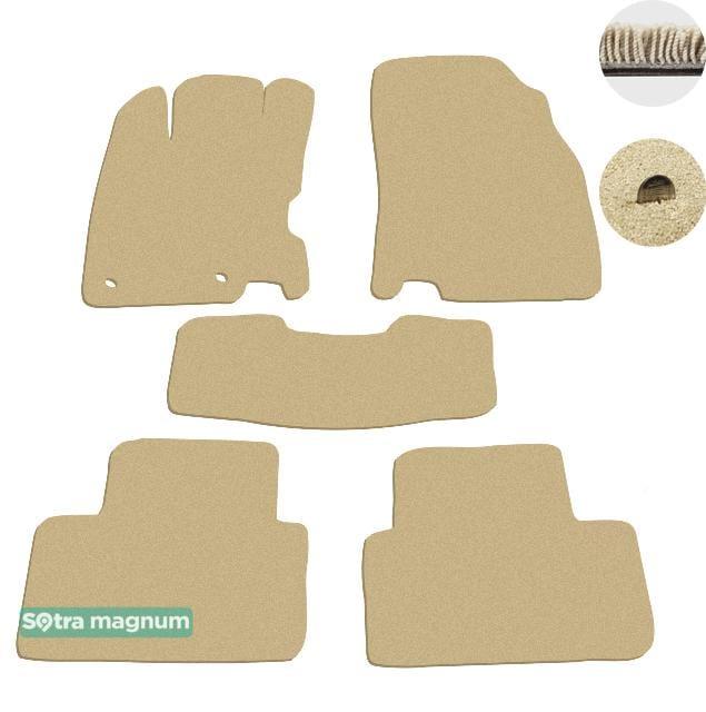 Sotra 08642-MG20-BEIGE Interior mats Sotra two-layer beige for Renault Kadjar (2017-), set 08642MG20BEIGE: Buy near me at 2407.PL in Poland at an Affordable price!