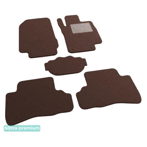 Sotra 08644-CH-CHOCO Interior mats Sotra two-layer brown for Nissan Cube (2002-2008), set 08644CHCHOCO: Buy near me in Poland at 2407.PL - Good price!