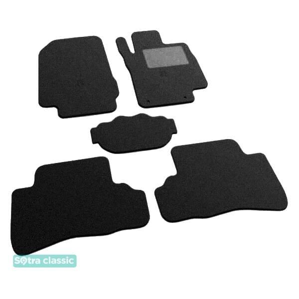 Sotra 08644-GD-BLACK Interior mats Sotra two-layer black for Nissan Cube (2002-2008), set 08644GDBLACK: Buy near me in Poland at 2407.PL - Good price!