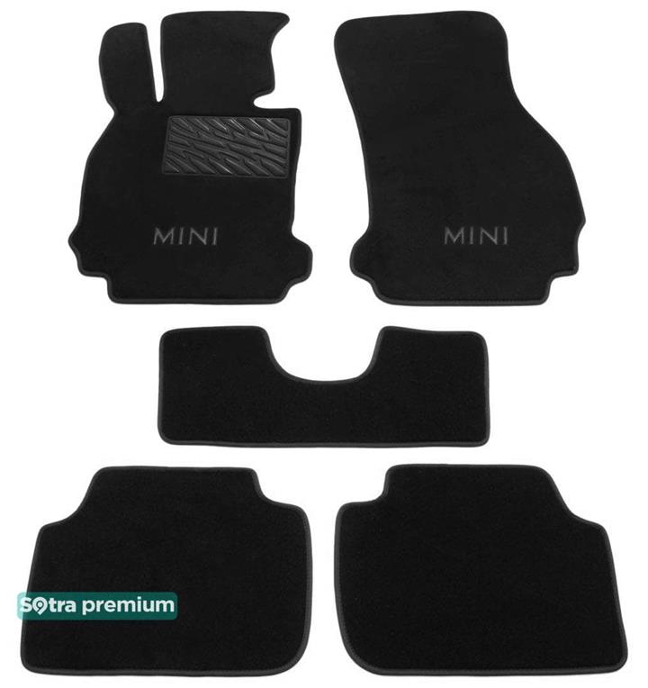 Sotra 08647-CH-BLACK Interior mats Sotra two-layer black for BMW Clubman (2015-), set 08647CHBLACK: Buy near me at 2407.PL in Poland at an Affordable price!