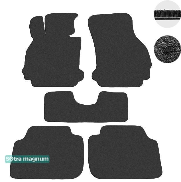 Sotra 08647-MG15-BLACK Interior mats Sotra two-layer black for BMW Clubman (2015-), set 08647MG15BLACK: Buy near me at 2407.PL in Poland at an Affordable price!