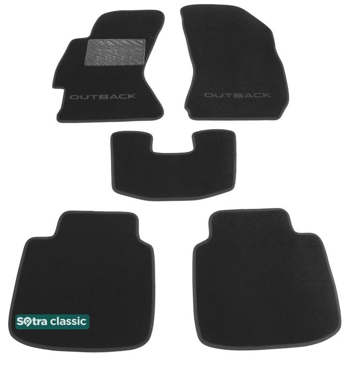 Sotra 08651-GD-GREY Interior mats Sotra two-layer gray for Subaru Outback (2015-), set 08651GDGREY: Buy near me in Poland at 2407.PL - Good price!
