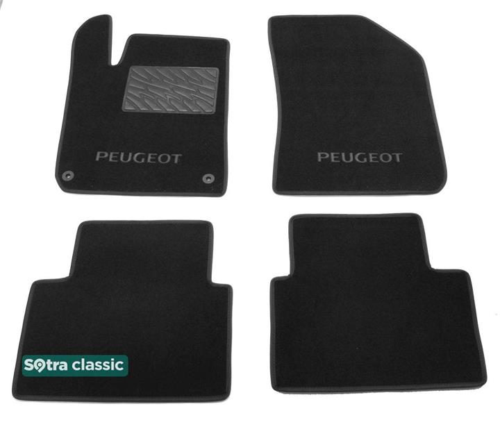 Sotra 08660-GD-GREY Interior mats Sotra two-layer gray for Peugeot 308 (2014-), set 08660GDGREY: Buy near me in Poland at 2407.PL - Good price!
