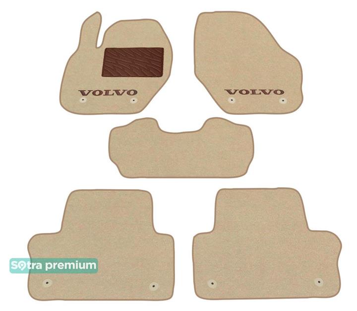 Sotra 08664-CH-BEIGE Interior mats Sotra two-layer beige for Volvo Xc60 (2013-2016), set 08664CHBEIGE: Buy near me in Poland at 2407.PL - Good price!