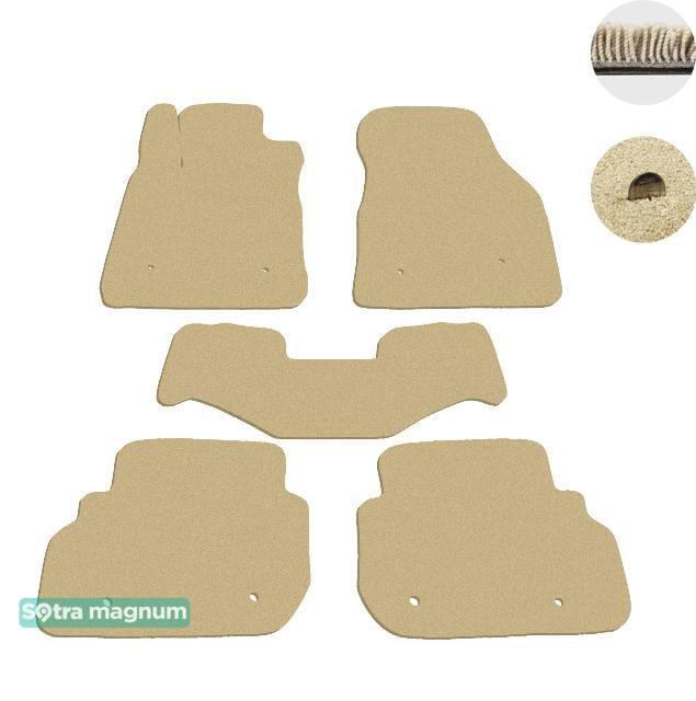 Sotra 08667-MG20-BEIGE Interior mats Sotra two-layer beige for Jaguar Xf (2015-), set 08667MG20BEIGE: Buy near me in Poland at 2407.PL - Good price!