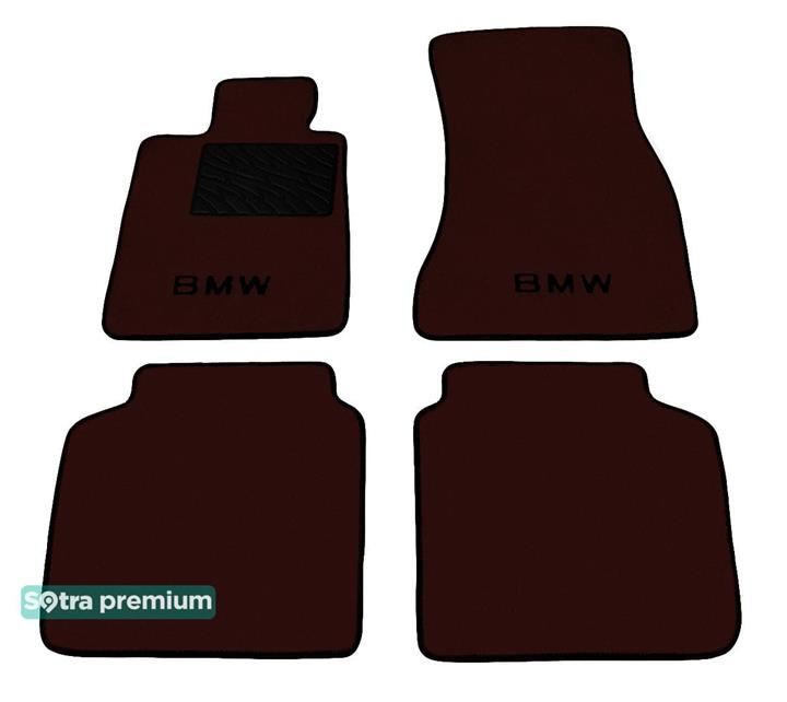 Sotra 08669-CH-CHOCO Interior mats Sotra two-layer brown for BMW 7-series (2015-), set 08669CHCHOCO: Buy near me at 2407.PL in Poland at an Affordable price!