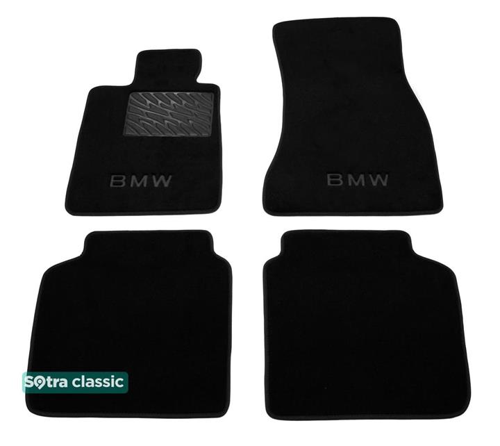 Sotra 08669-GD-BLACK Interior mats Sotra two-layer black for BMW 7-series (2015-), set 08669GDBLACK: Buy near me in Poland at 2407.PL - Good price!