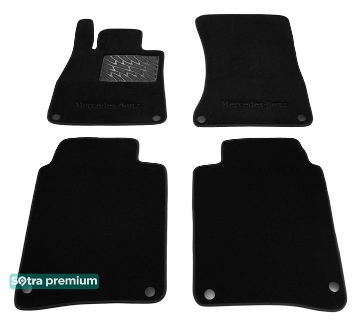 Sotra 08671-CH-BLACK Interior mats Sotra two-layer black for Mercedes S-class maybach (2016-), set 08671CHBLACK: Buy near me in Poland at 2407.PL - Good price!