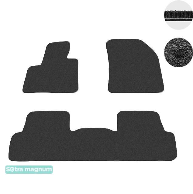Sotra 08685-MG15-BLACK Interior mats Sotra two-layer black for Peugeot 3008 (2017-), set 08685MG15BLACK: Buy near me in Poland at 2407.PL - Good price!