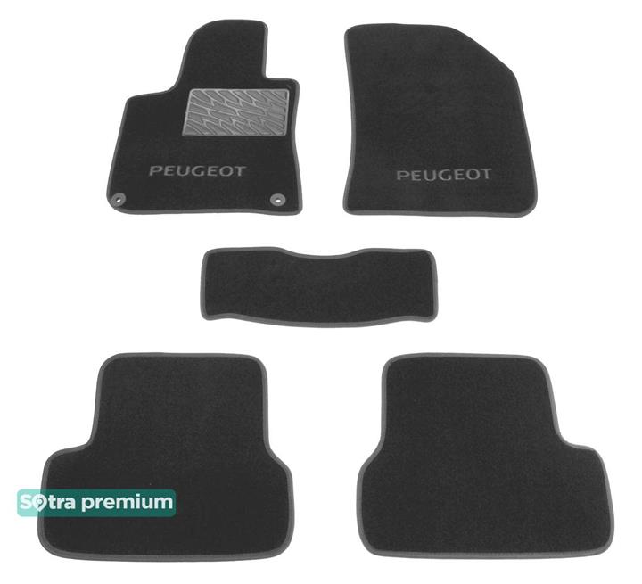 Sotra 08687-CH-GREY Interior mats Sotra two-layer gray for Peugeot 308 (2013-), set 08687CHGREY: Buy near me in Poland at 2407.PL - Good price!