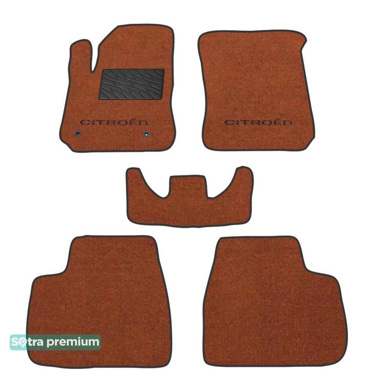 Sotra 08690-CH-TERRA Interior mats Sotra two-layer terracotta for Citroen C4 cactus (2014-), set 08690CHTERRA: Buy near me in Poland at 2407.PL - Good price!