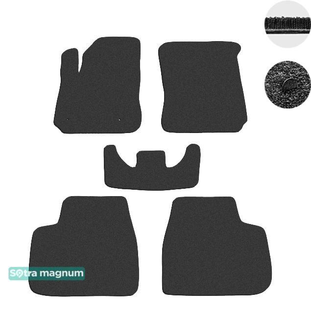 Sotra 08690-MG15-BLACK Interior mats Sotra two-layer black for Citroen C4 cactus (2014-), set 08690MG15BLACK: Buy near me in Poland at 2407.PL - Good price!