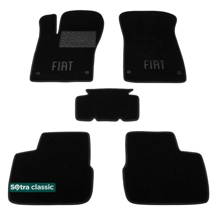 Sotra 08692-GD-BLACK Interior mats Sotra two-layer black for Fiat Tipo (2016-), set 08692GDBLACK: Buy near me in Poland at 2407.PL - Good price!