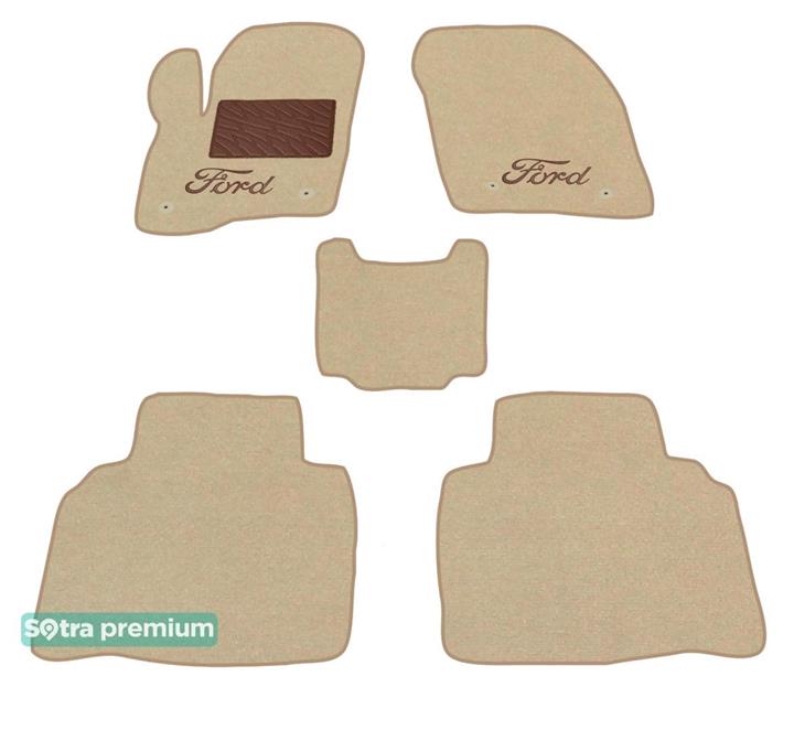 Sotra 08693-CH-BEIGE Interior mats Sotra two-layer beige for Ford Edge (2015-), set 08693CHBEIGE: Buy near me in Poland at 2407.PL - Good price!