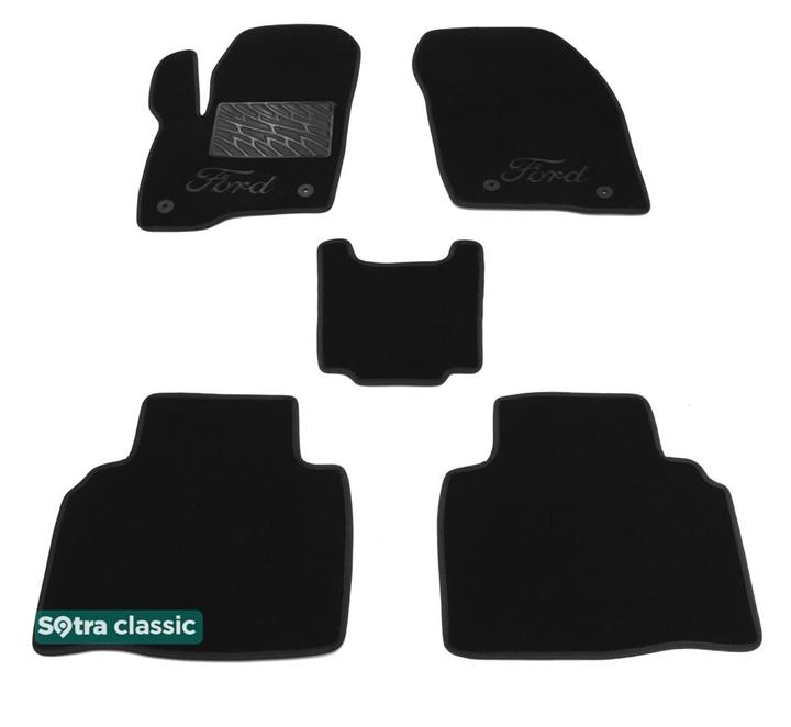 Sotra 08693-GD-BLACK Interior mats Sotra two-layer black for Ford Edge (2015-), set 08693GDBLACK: Buy near me in Poland at 2407.PL - Good price!