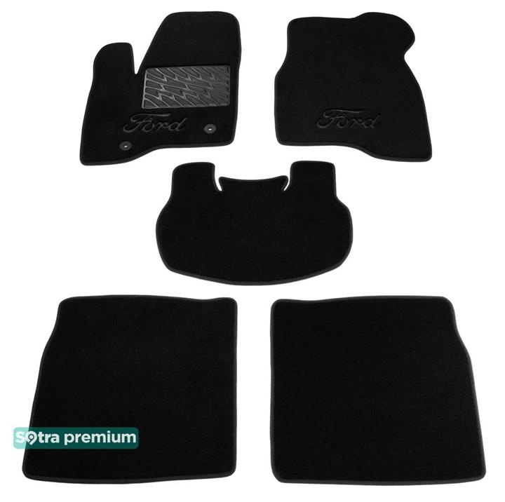 Sotra 08694-CH-BLACK Interior mats Sotra two-layer black for Ford Explorer (2010-), set 08694CHBLACK: Buy near me in Poland at 2407.PL - Good price!
