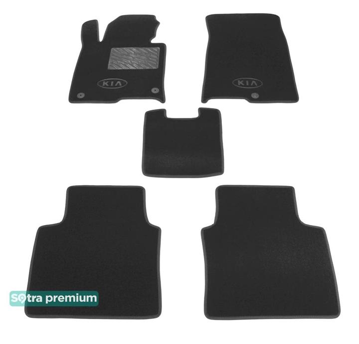 Sotra 08696-CH-GREY Interior mats Sotra two-layer gray for KIA Optima (2016-), set 08696CHGREY: Buy near me in Poland at 2407.PL - Good price!