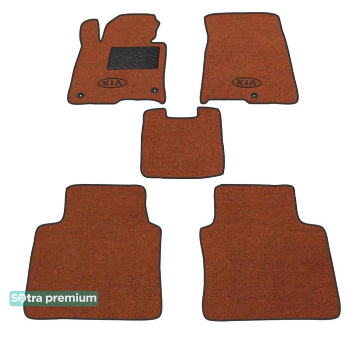 Sotra 08696-CH-TERRA Interior mats Sotra two-layer terracotta for KIA Optima (2016-), set 08696CHTERRA: Buy near me in Poland at 2407.PL - Good price!