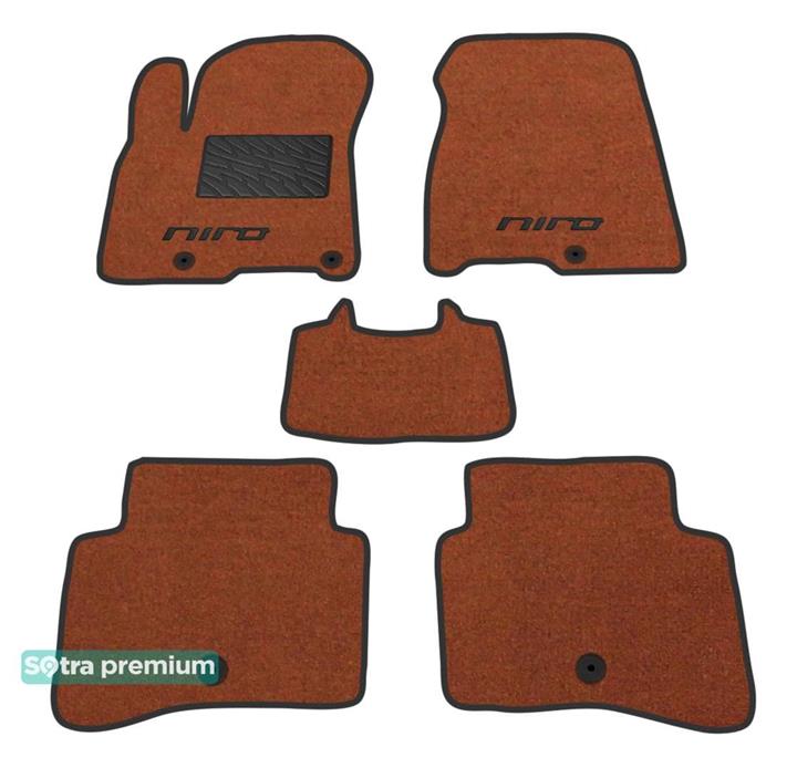 Sotra 08697-CH-TERRA Interior mats Sotra two-layer terracotta for KIA Niro (2016-), set 08697CHTERRA: Buy near me in Poland at 2407.PL - Good price!