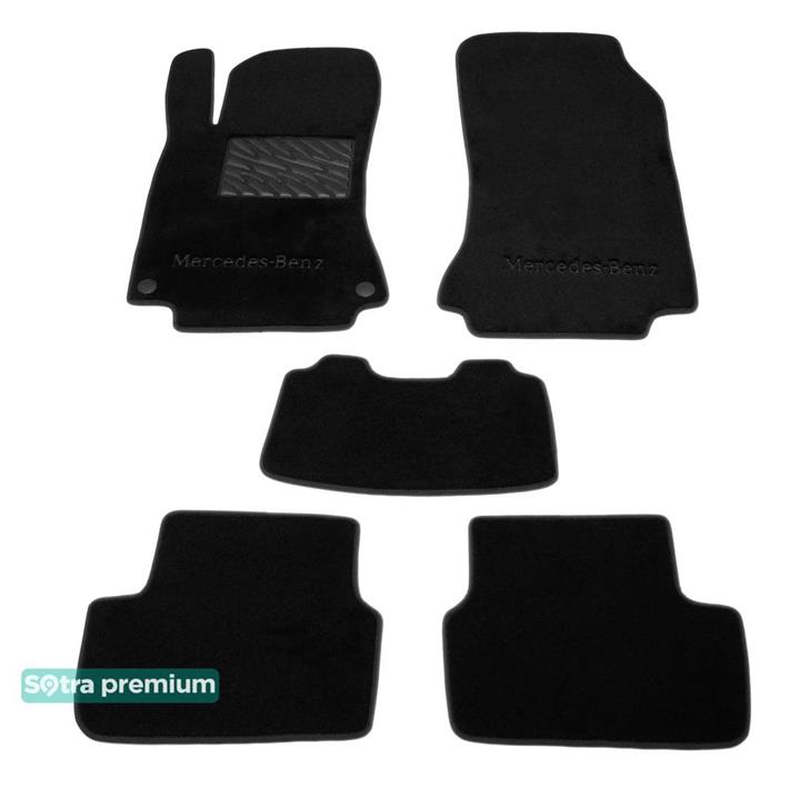 Sotra 08698-CH-BLACK Interior mats Sotra two-layer black for Mercedes Cla-class (2014-), set 08698CHBLACK: Buy near me in Poland at 2407.PL - Good price!