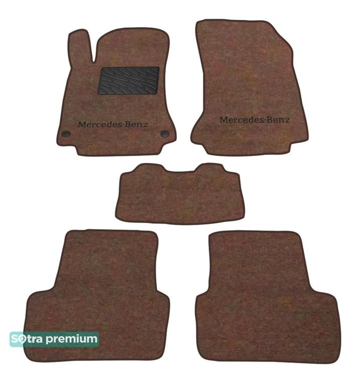 Sotra 08699-CH-CHOCO Interior mats Sotra two-layer brown for Mercedes Gla-class (2013-), set 08699CHCHOCO: Buy near me at 2407.PL in Poland at an Affordable price!