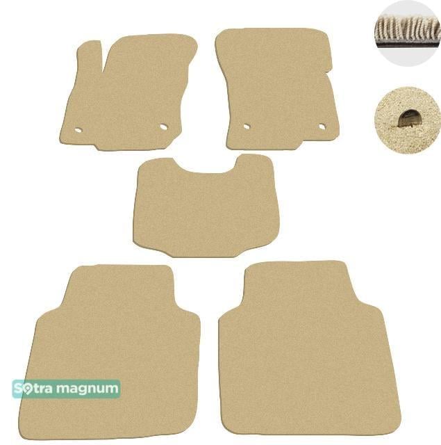 Sotra 08706-MG20-BEIGE Interior mats Sotra two-layer beige for Skoda Kodiaq (2016-), set 08706MG20BEIGE: Buy near me in Poland at 2407.PL - Good price!