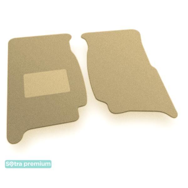 Sotra 08721-CH-BEIGE Interior mats Sotra two-layer beige for Toyota Land cruiser (1984-), set 08721CHBEIGE: Buy near me in Poland at 2407.PL - Good price!